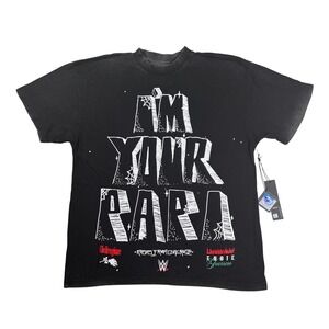 Civil Regime WWE Eddie Guerrero Im Your Papi T-Shirt Black Mens Small NWT
